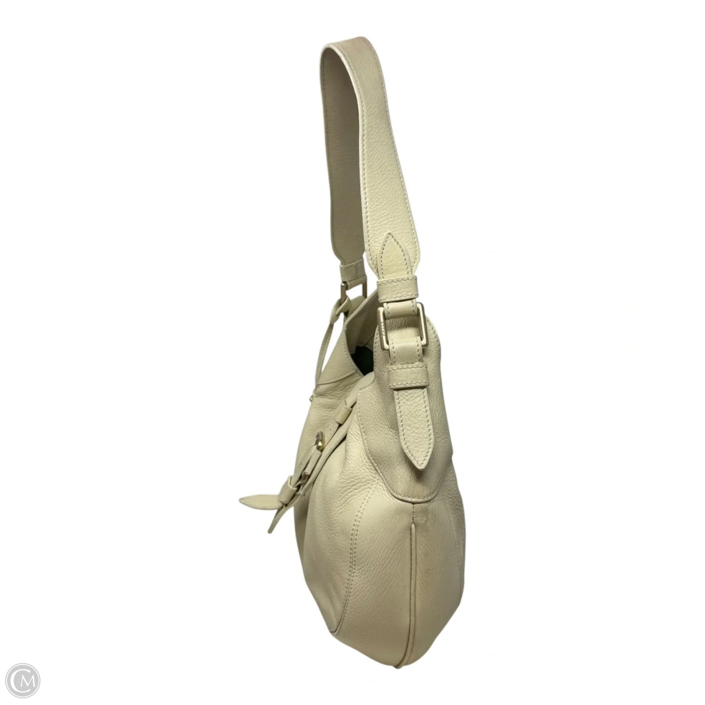 AS IS Handbag Leather By Bally, Size: Medium