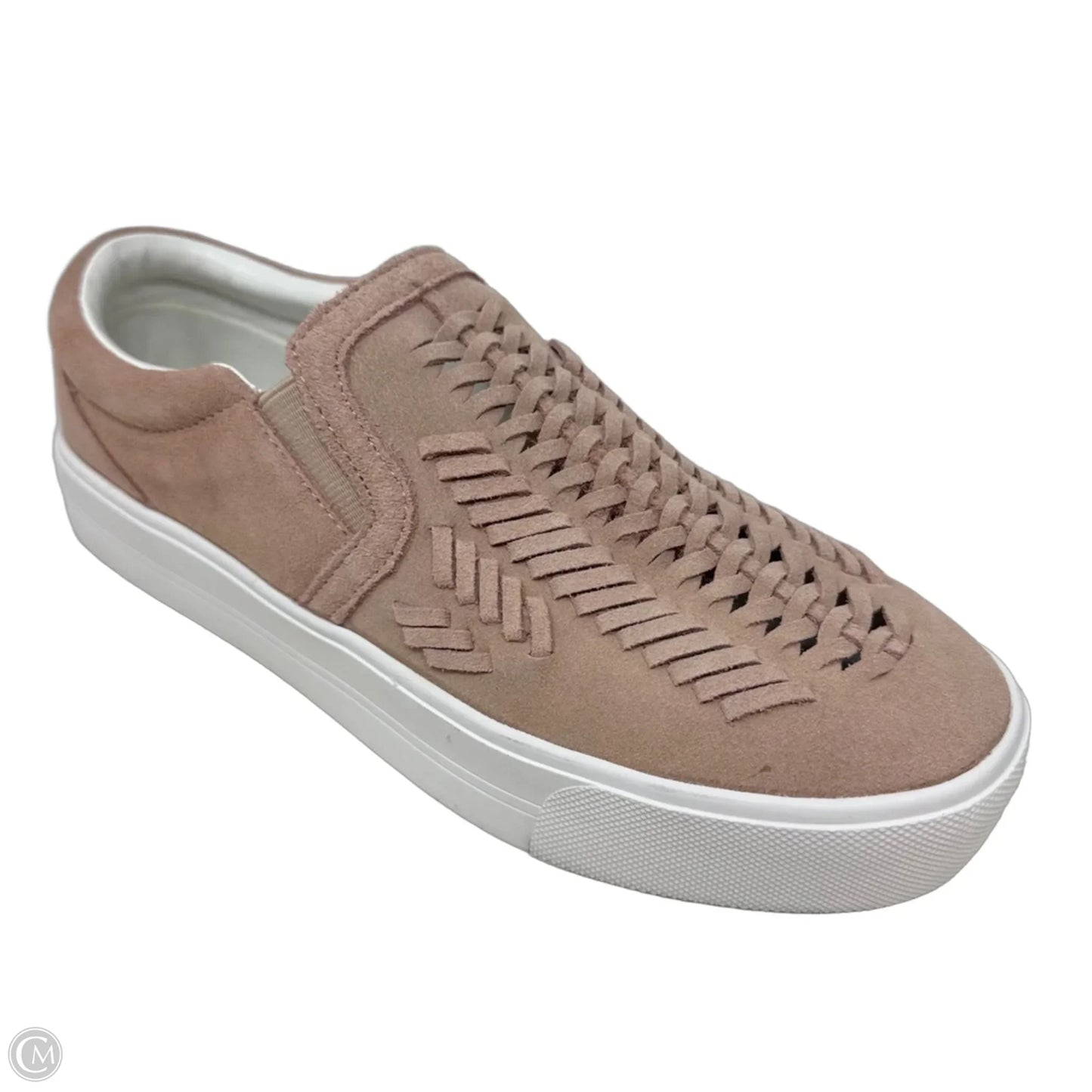 Suede Woven Shoes Sneakers By Marc Fisher In Pink, Size: 8.5