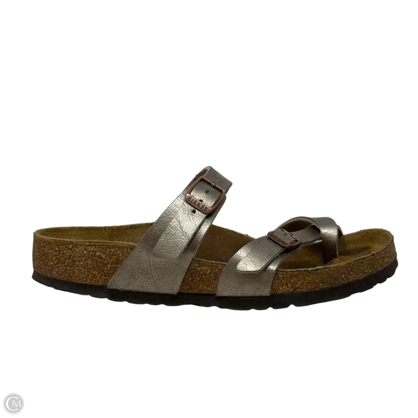 Mayari Sandals By Birkenstock In Rose Gold, Size: 6