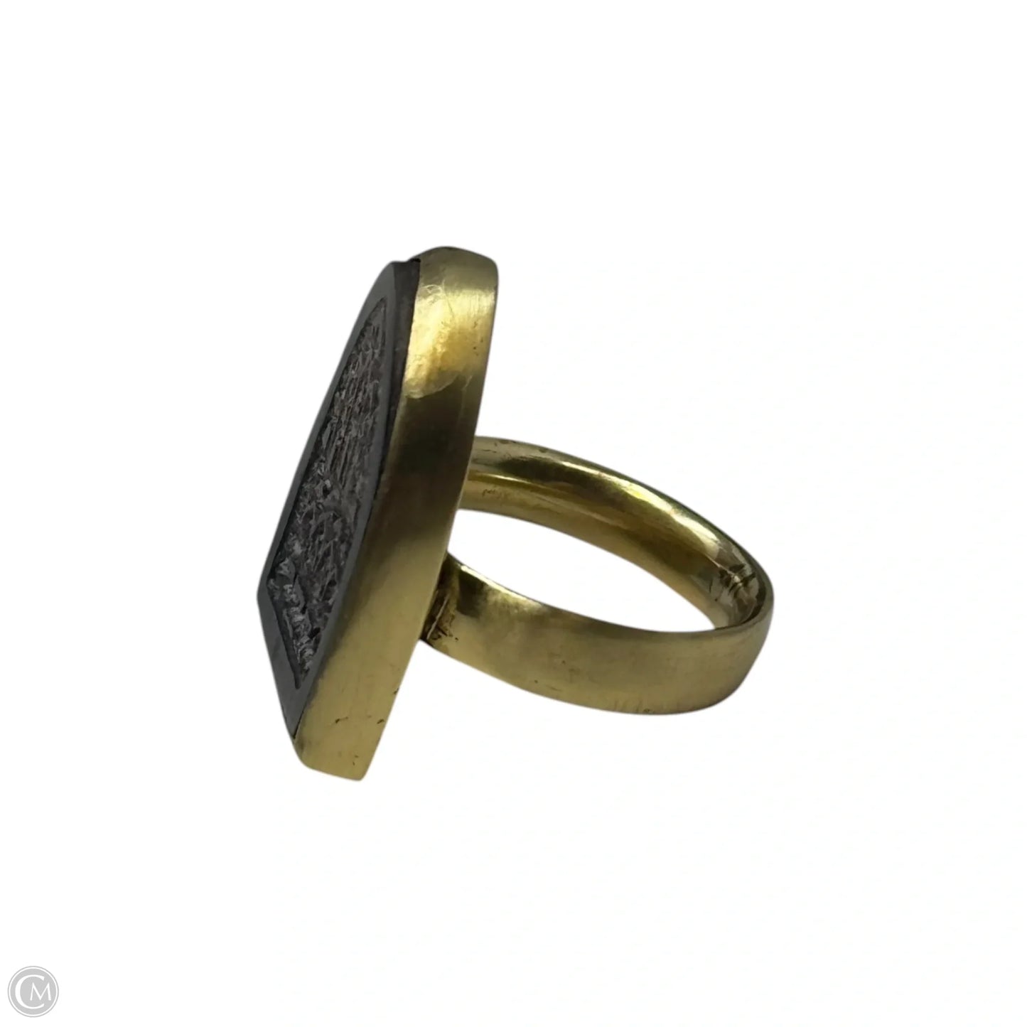 Phra Siptat Buddhist Carved Ring Statement, Size: 6