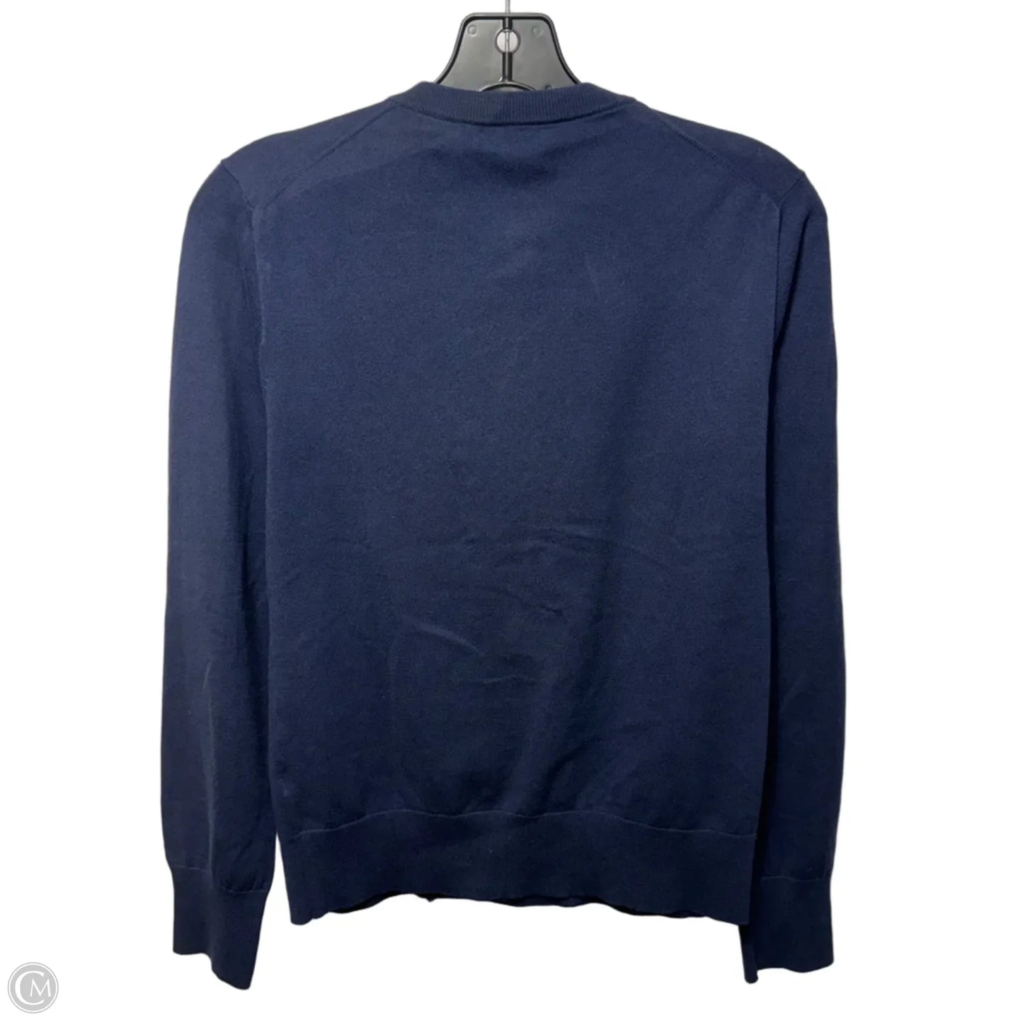 Sweater Cardigan By J. Crew In Navy, Size: M