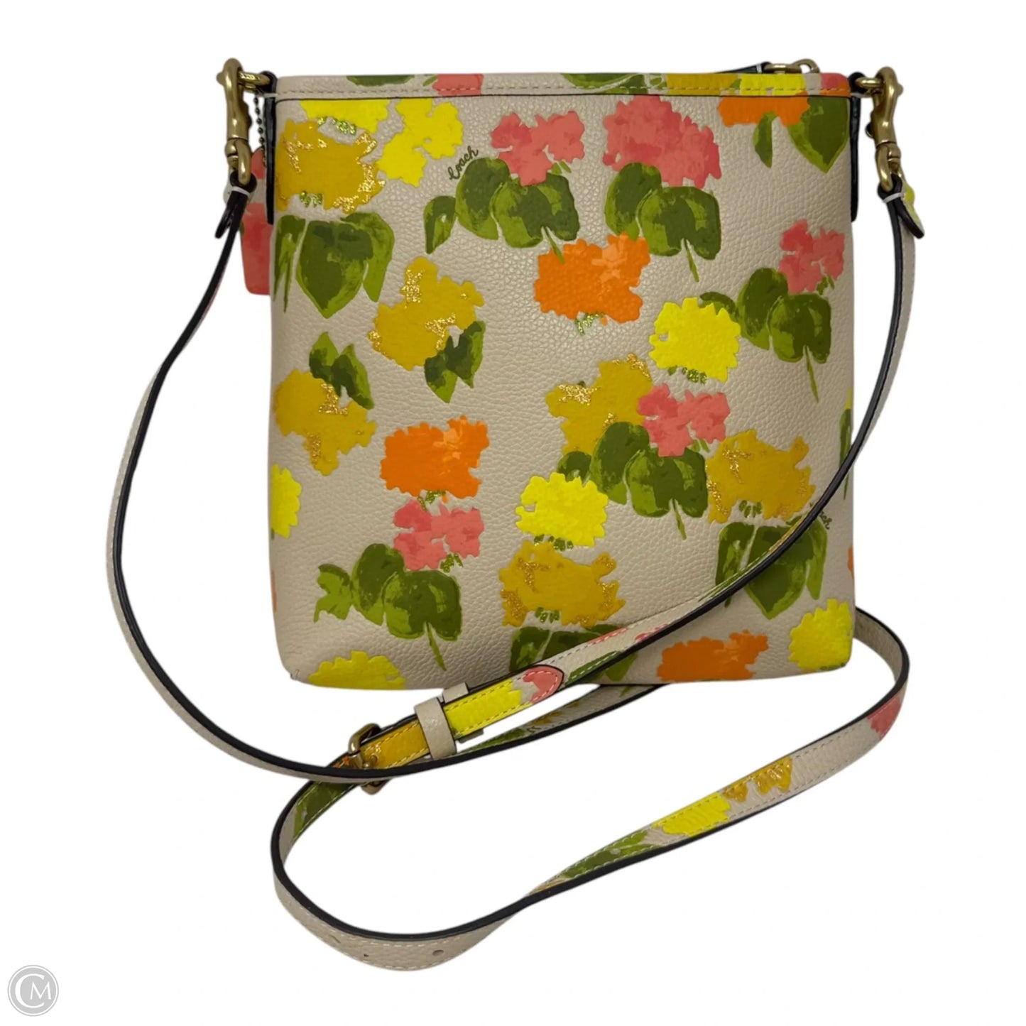 Kitt Messenger Crossbody Designer By Coach, Size: Medium