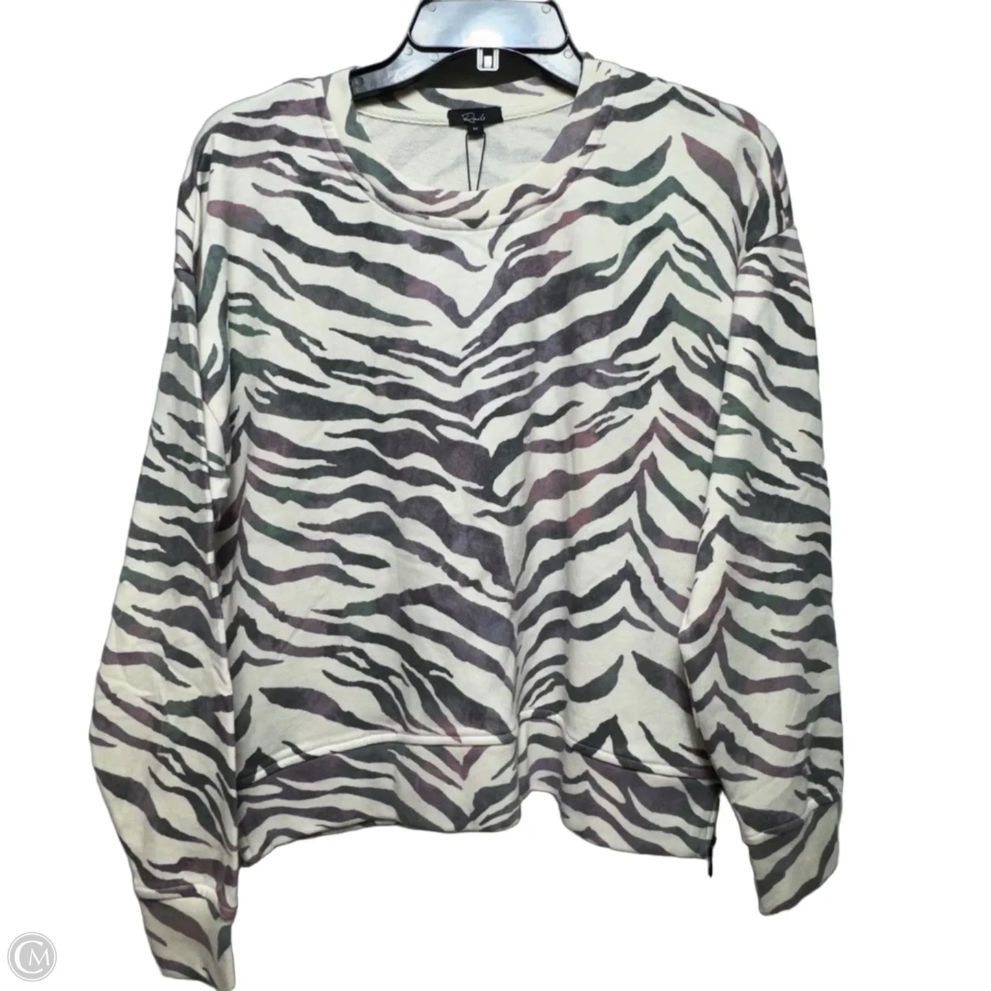 Top Long Sleeve By Rails In Animal Print, Size: M