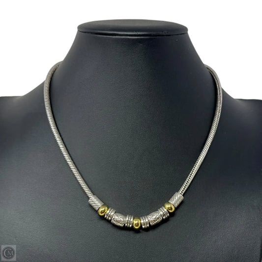 Travis Two Tone Necklace By Brighton