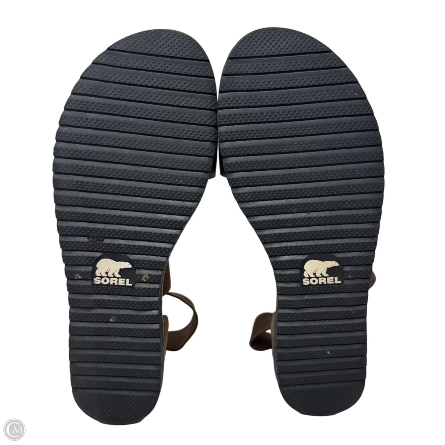 Sandals Flats By Sorel In Brown, Size: 8