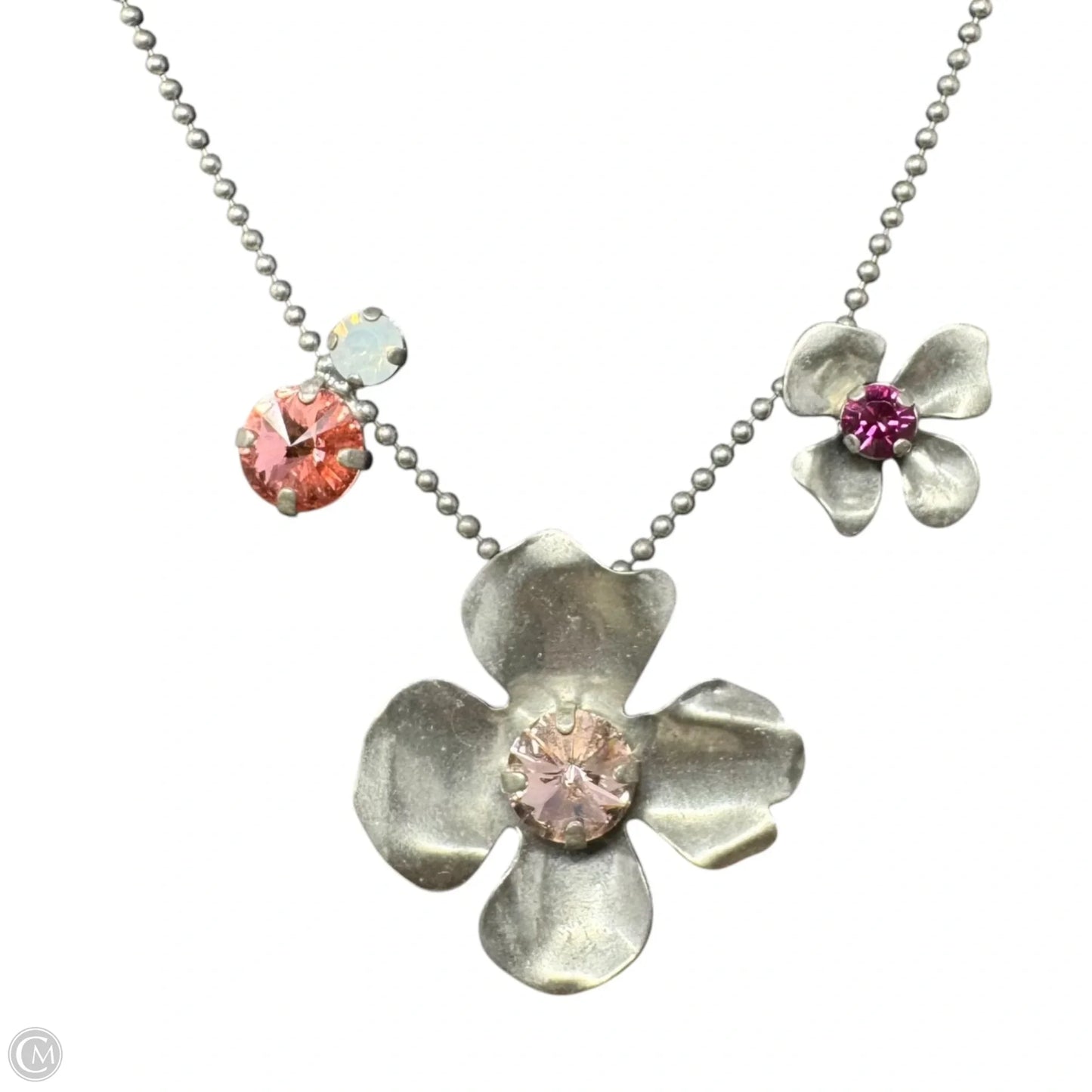 Floral Statement Necklace By Sabika