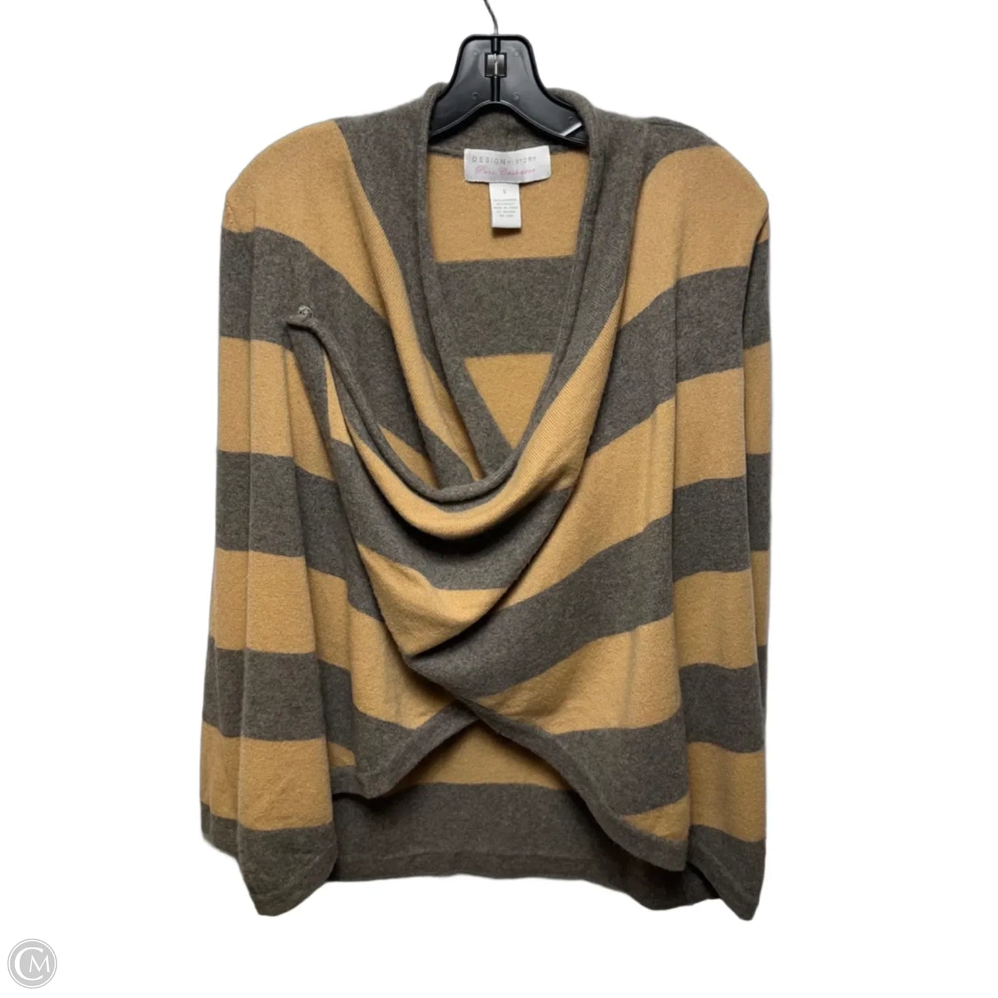 Sweater Cashmere By Design History In Striped Pattern, Size: S