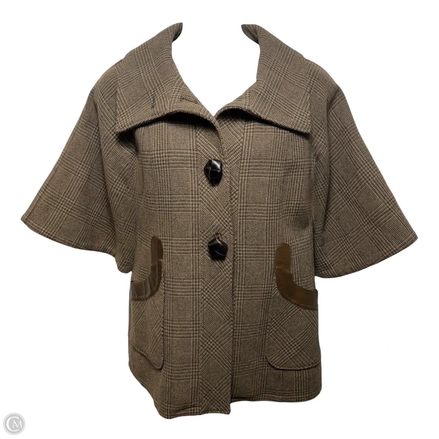 Coat Wool By Mackage In Brown, Size: M