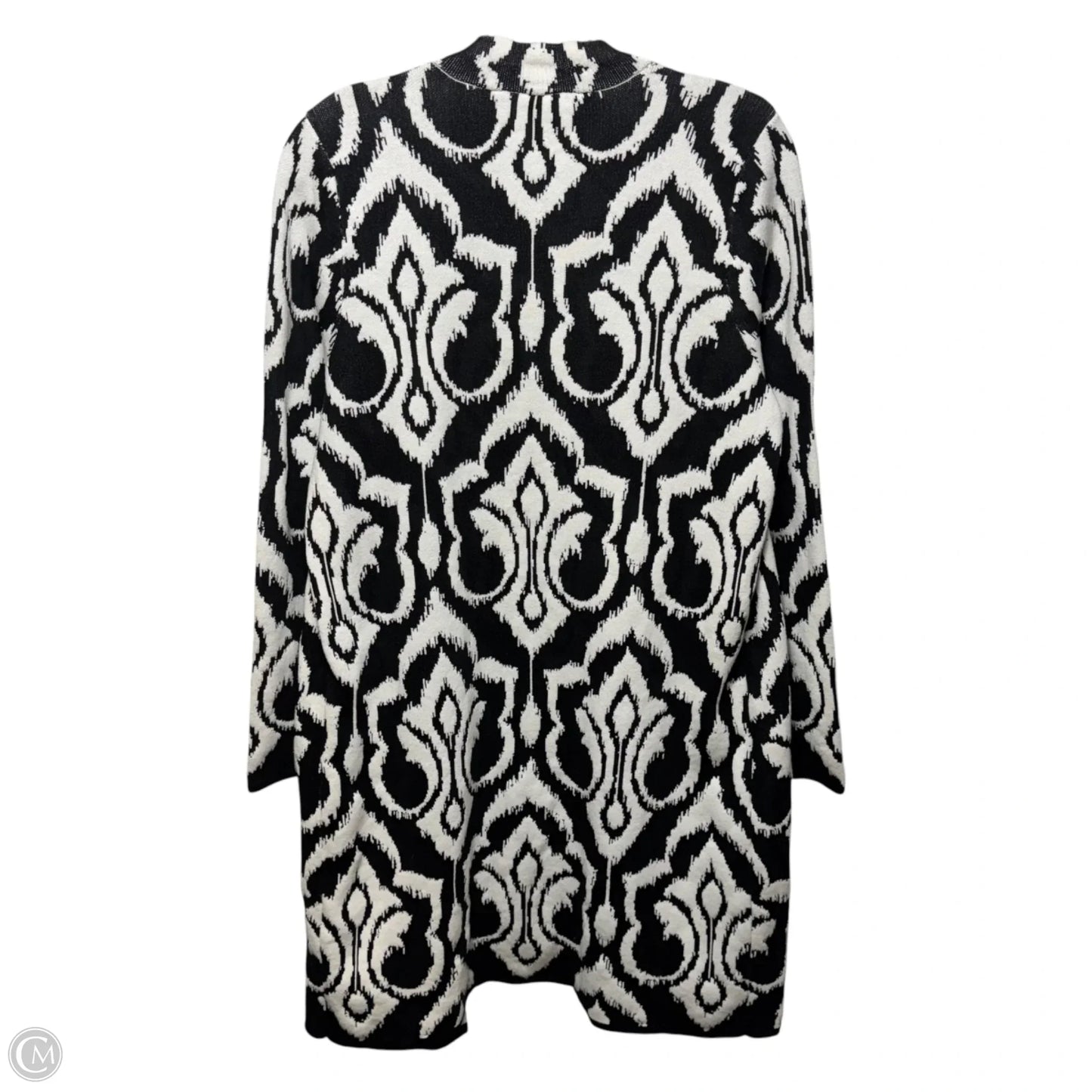 Sweater Cardigan By Chicos In Black, Size: M