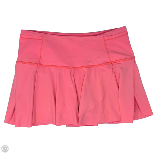 Athletic Skort By Lululemon In Pink, Size: 6