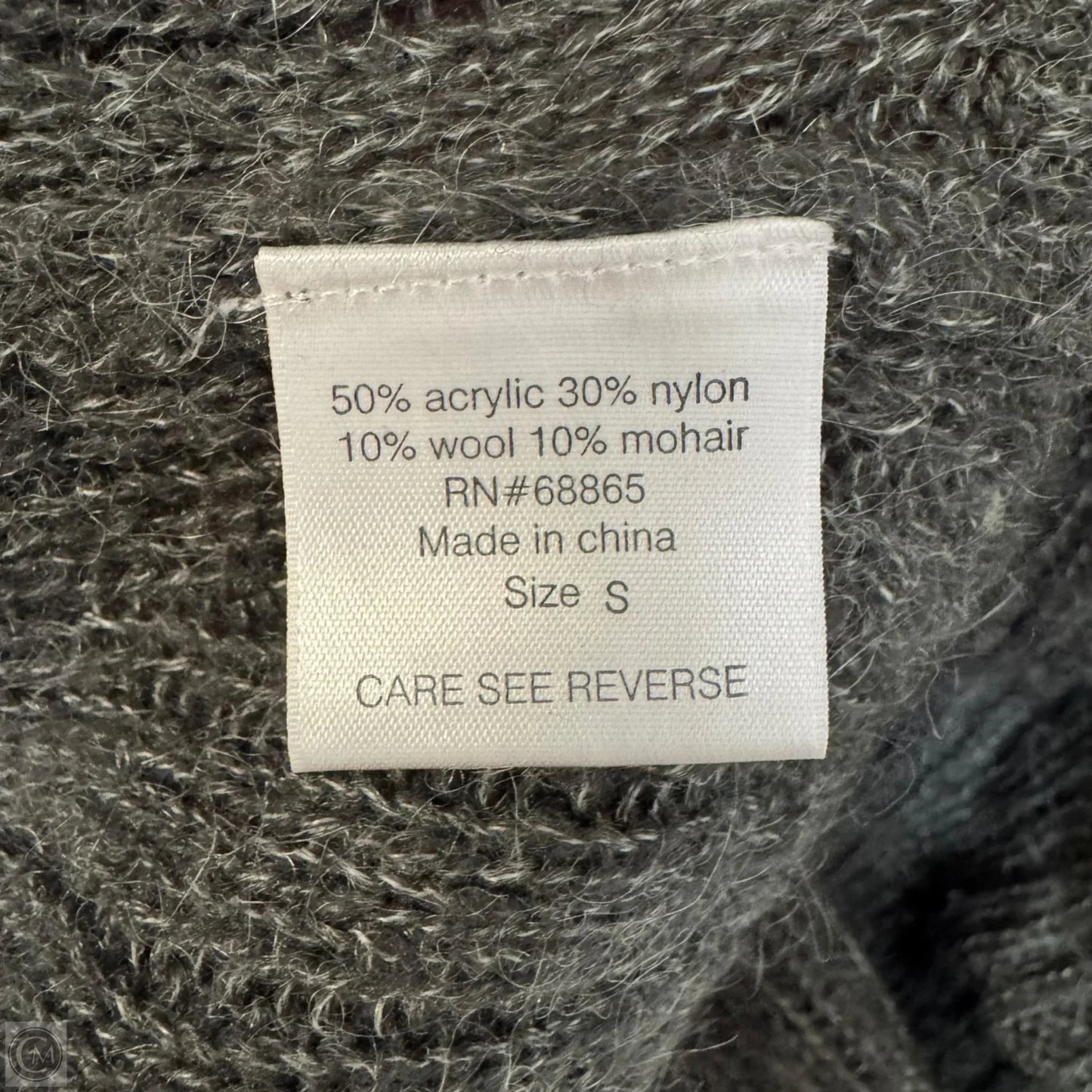 Sweater Cardigan By Allison Joy In Grey, Size: S