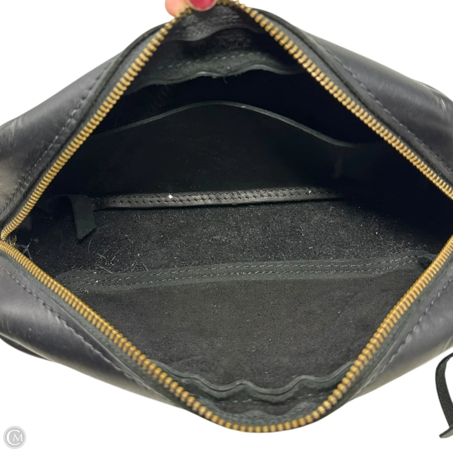 Camera Bag Crossbody Leather By Portland Leather, Size: Medium