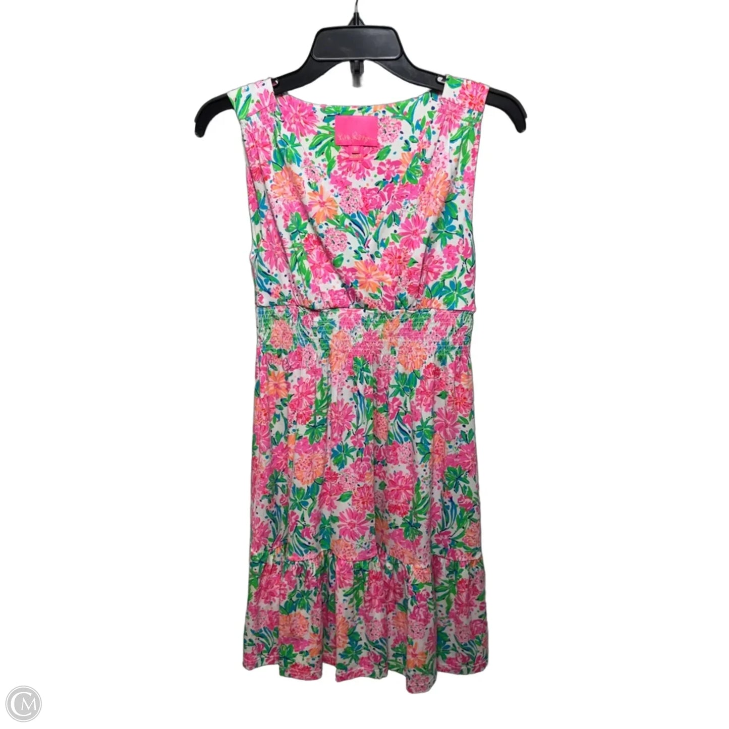 Dress Designer By Lilly Pulitzer In Floral Print, Size: Xs