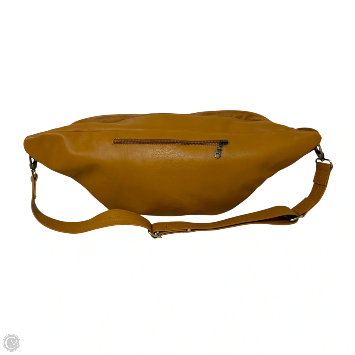 Leather Belt Bag By Milloo, Size: Large