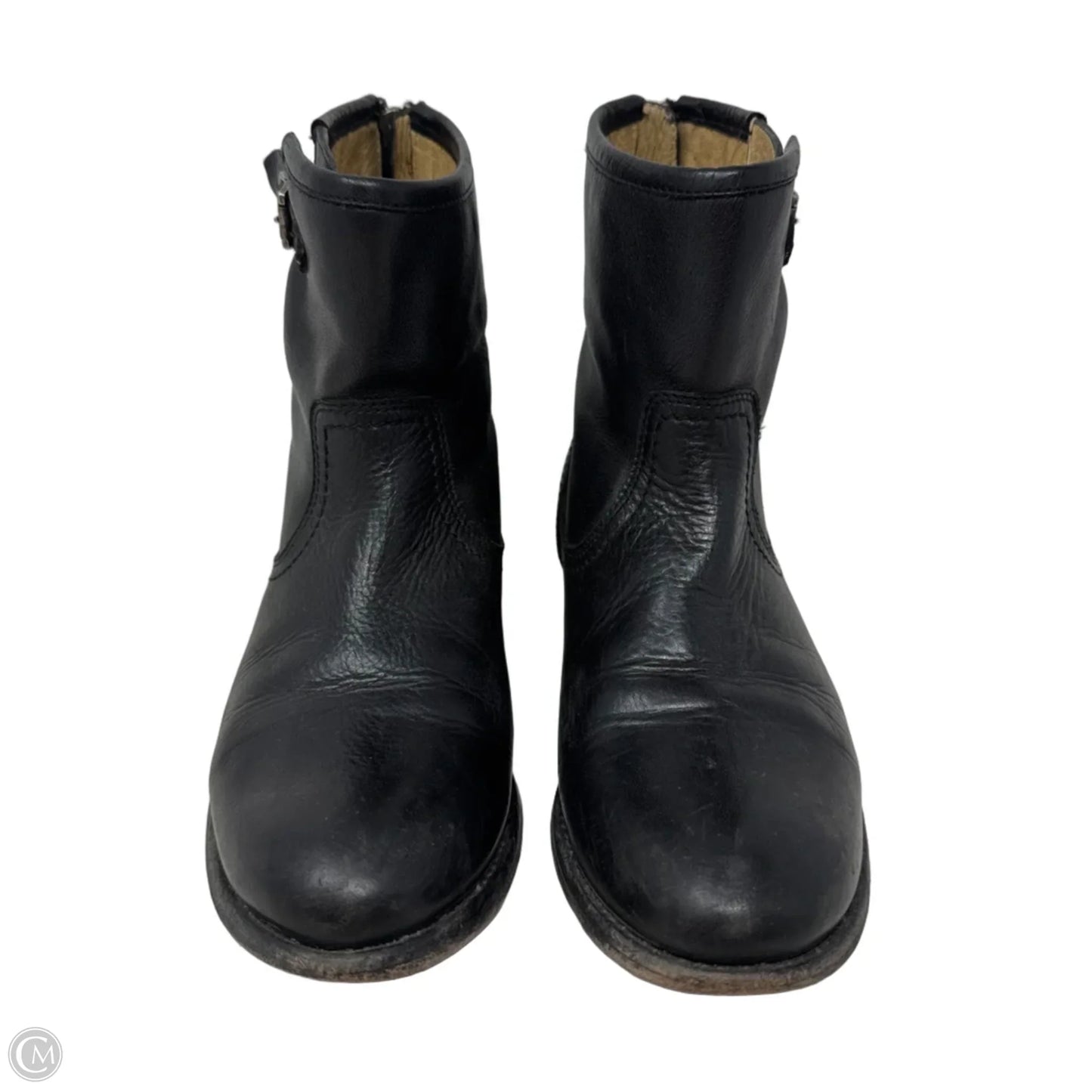 Pippa Boots Designer By Frye In Black, Size: 8