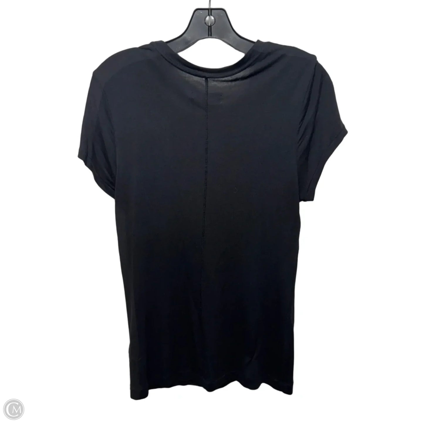 Top Short Sleeve Basic By Rag And Bone In Black, Size: L