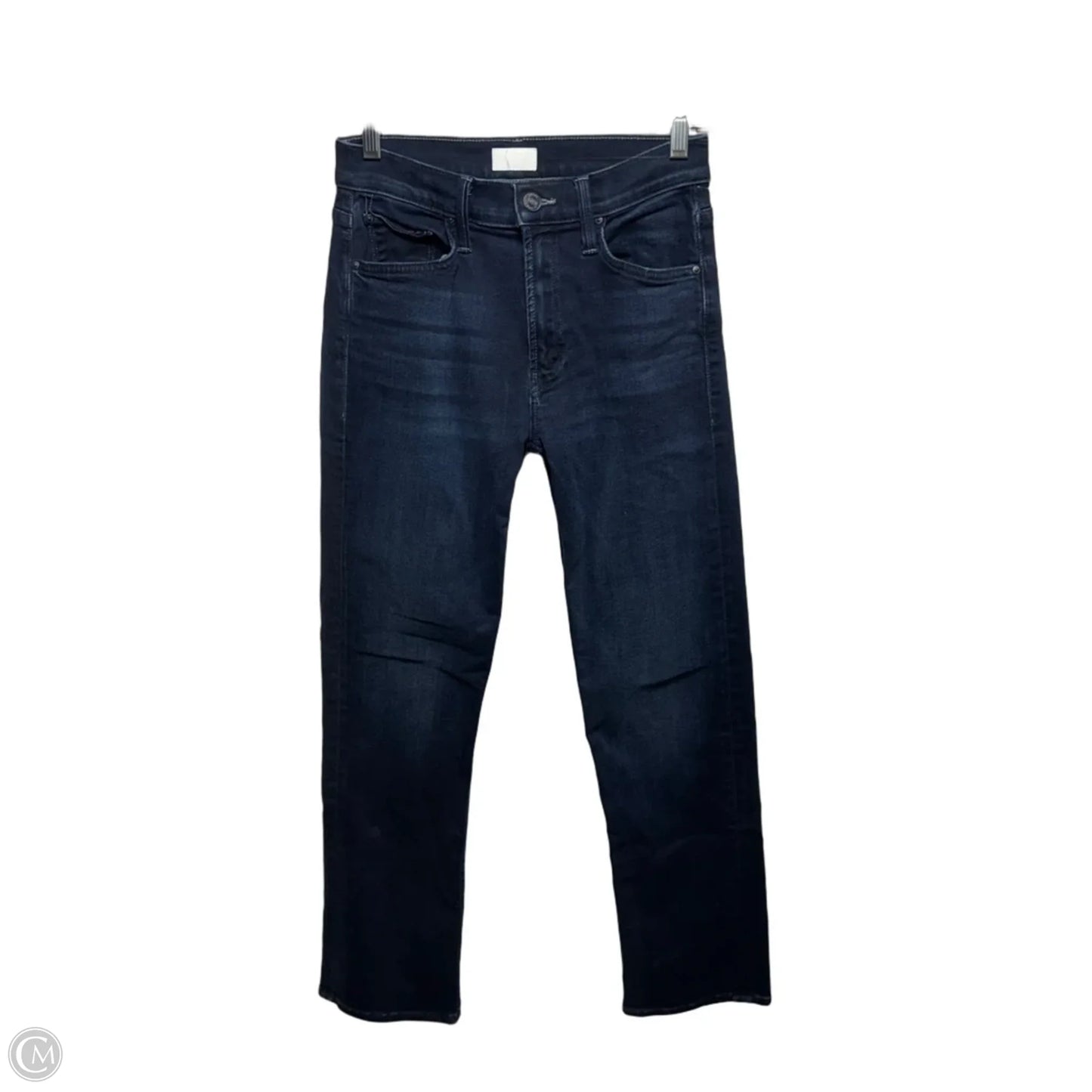 Mid Rise Rider Ankle Jeans By Mother In Blue Denim, Size: 2/26