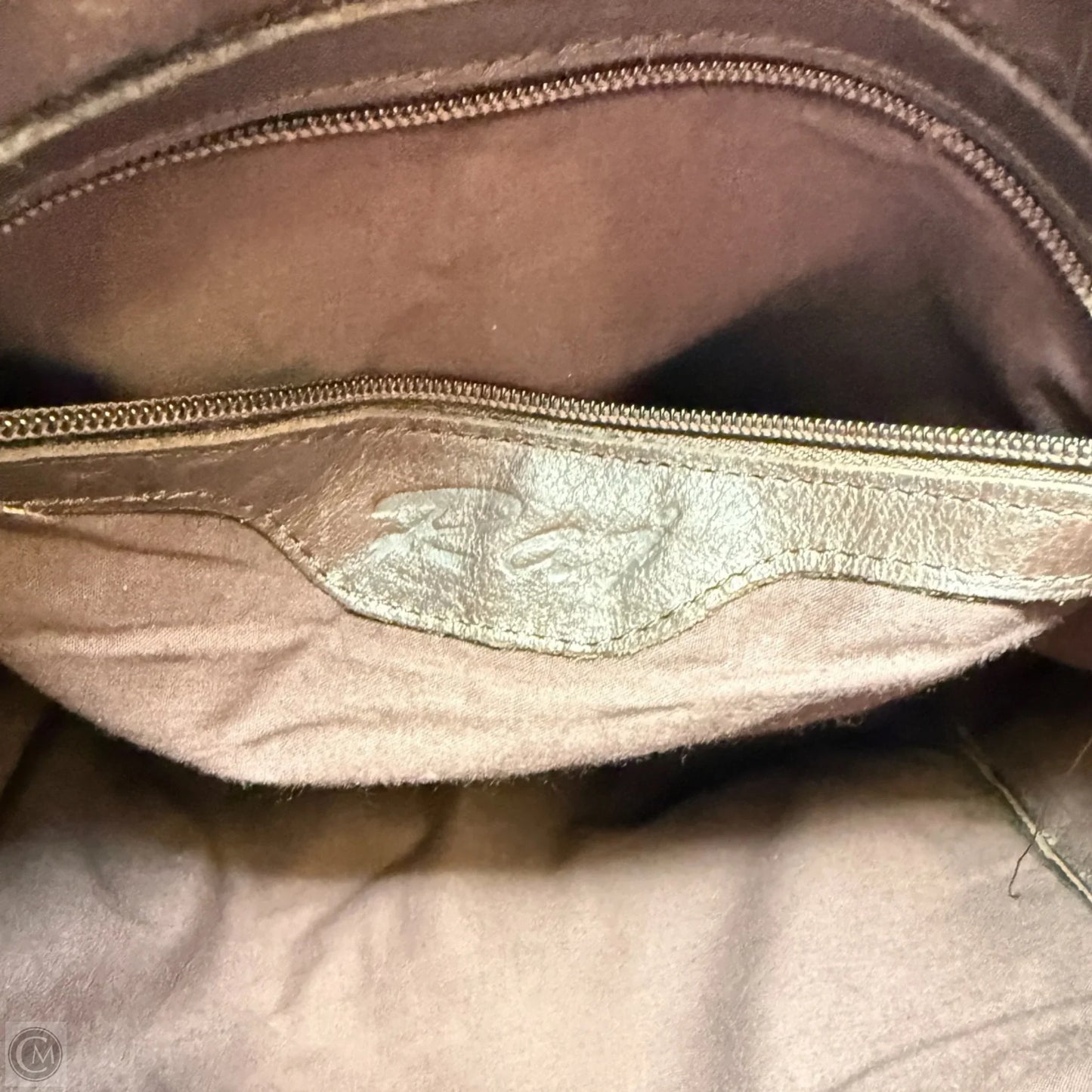 Crossbody Leather By Raj, Size: Large