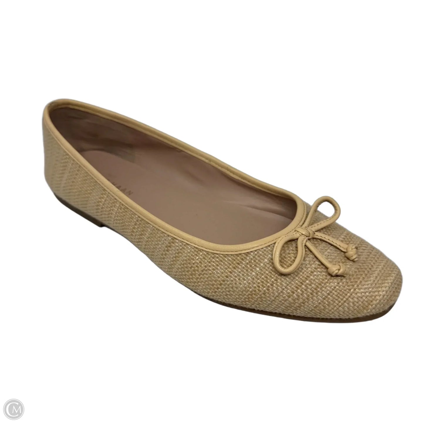 Woven Shoes Flats By Cole-haan In Tan, Size: 8.5