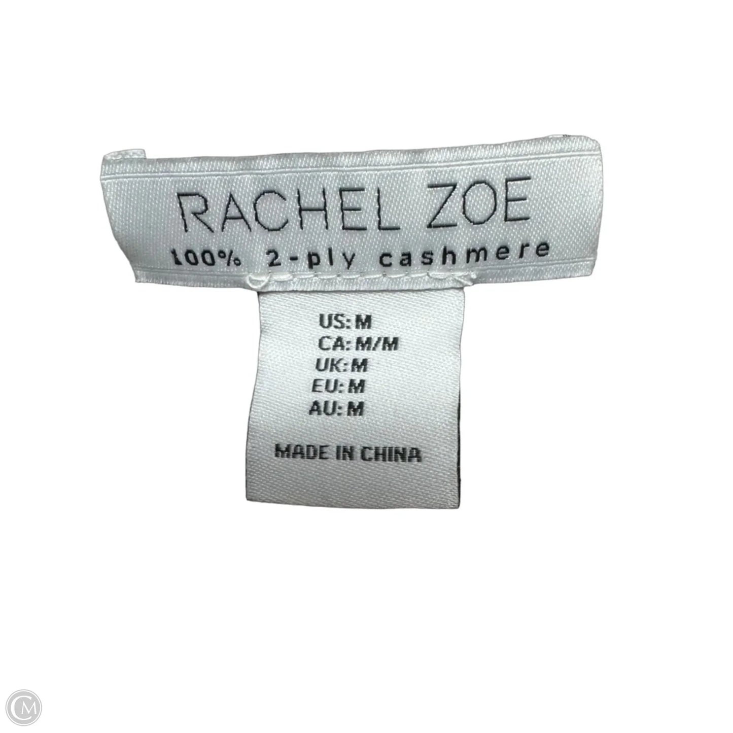 2-Ply Cashmere Relaxed Cropped Crewneck Sweater By Rachel Zoe In Grey, Size: M