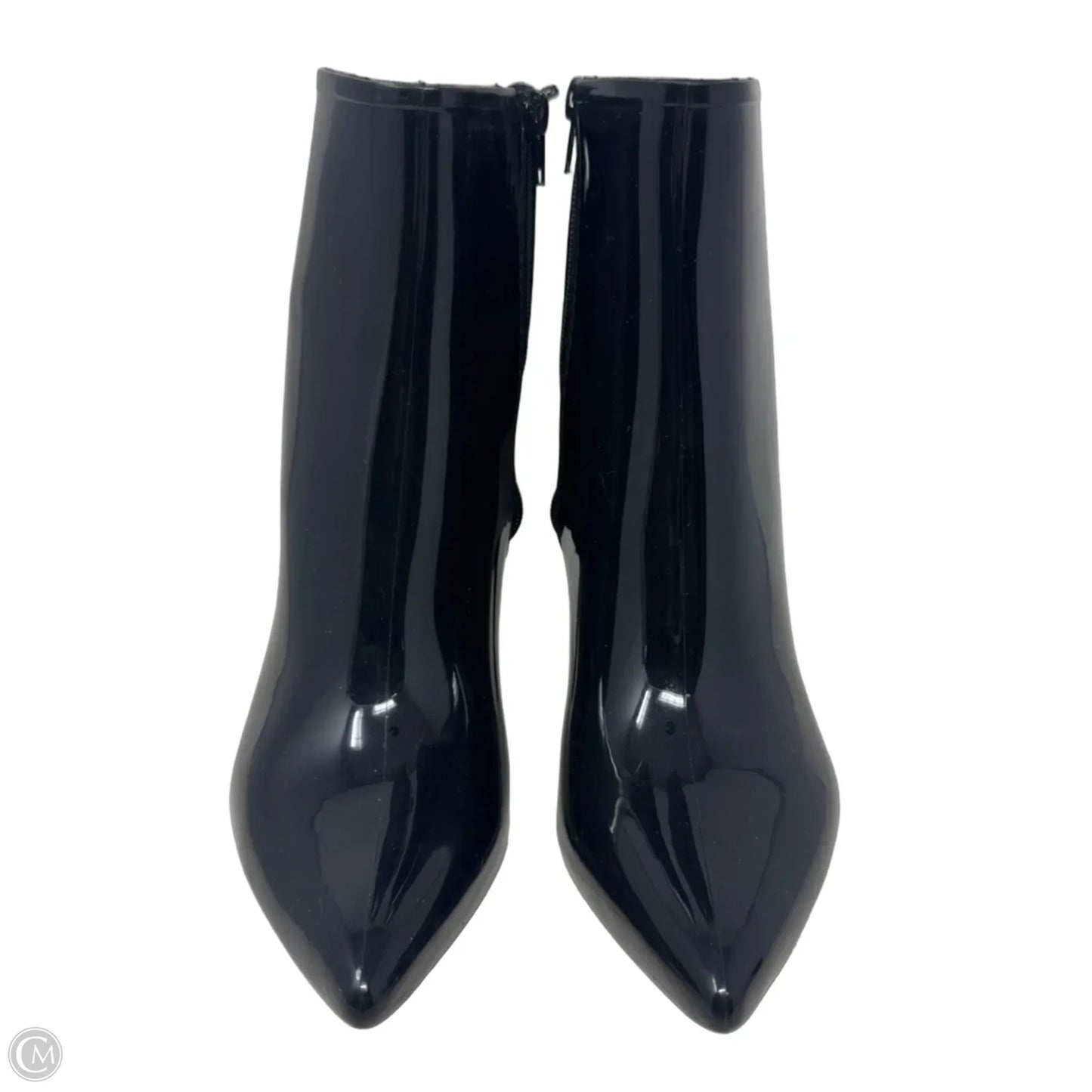 Puddles Rain Booties Boots Ankle Heels By Jeffrey Campbell In Black, Size: 7