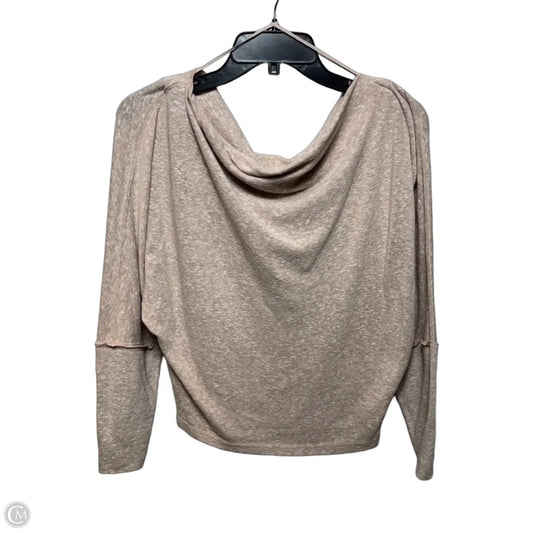 Top Long Sleeve By We The Free In Tan, Size: Xs