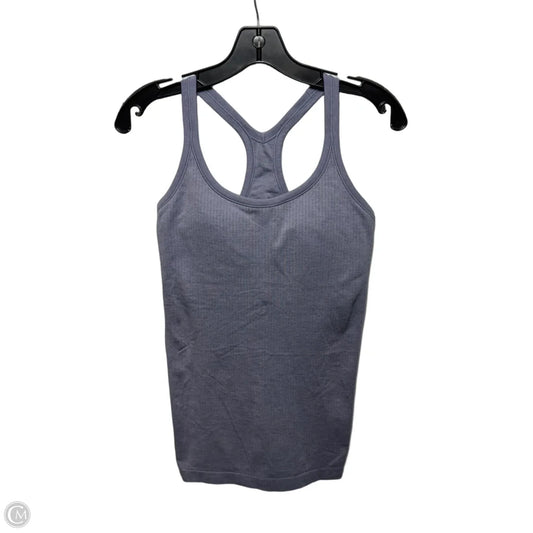 Athletic Tank Top By Lululemon In Purple, Size: 8