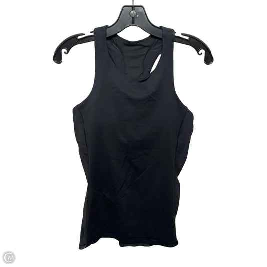 Athletic Tank Top By Lululemon In Black, Size: 8