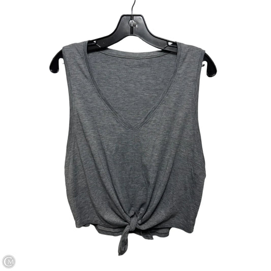 Athletic Tank Top By Lululemon In Grey, Size: M ESTIMATED