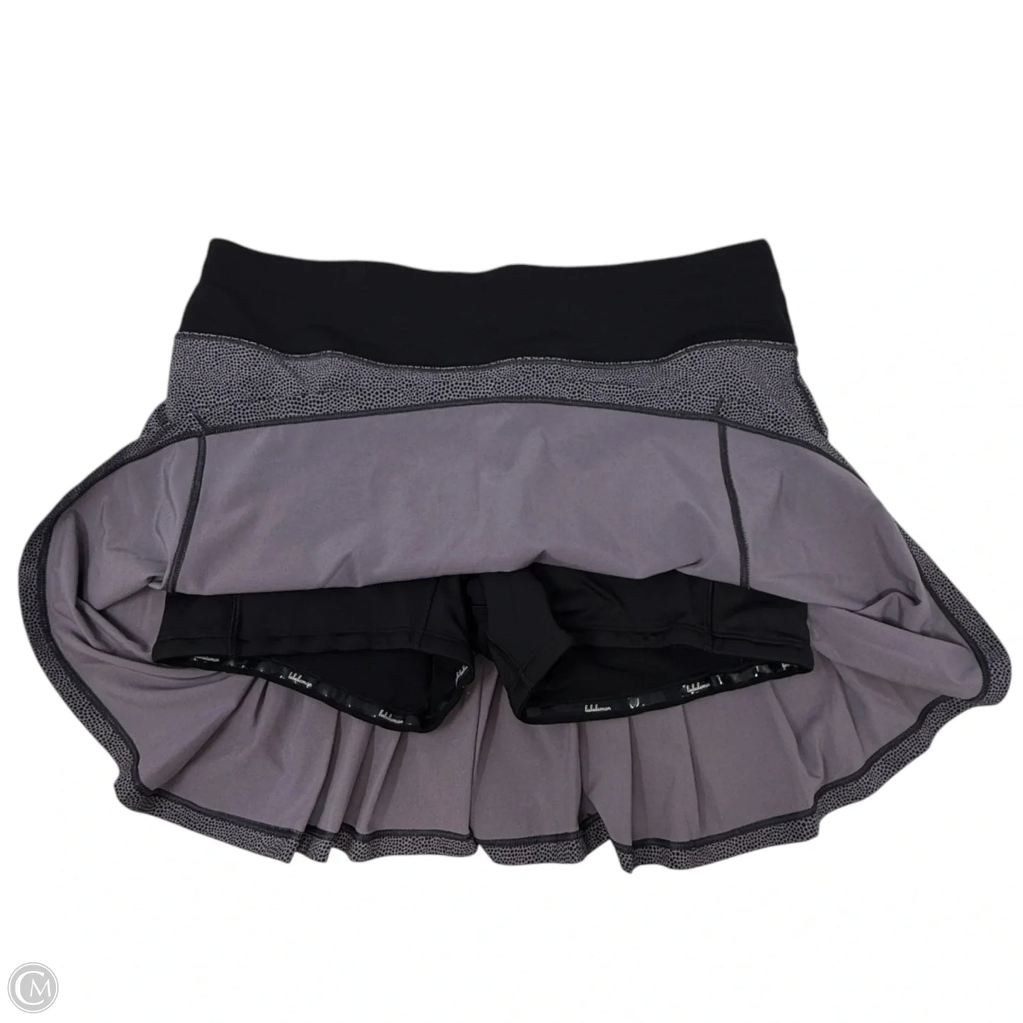 Circuit Breaker Skirt II By Lululemon In Disperse Dusky Lavender Black / Black, Size: 8