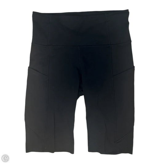 Athletic Shorts By Lululemon In Black, Size: 4