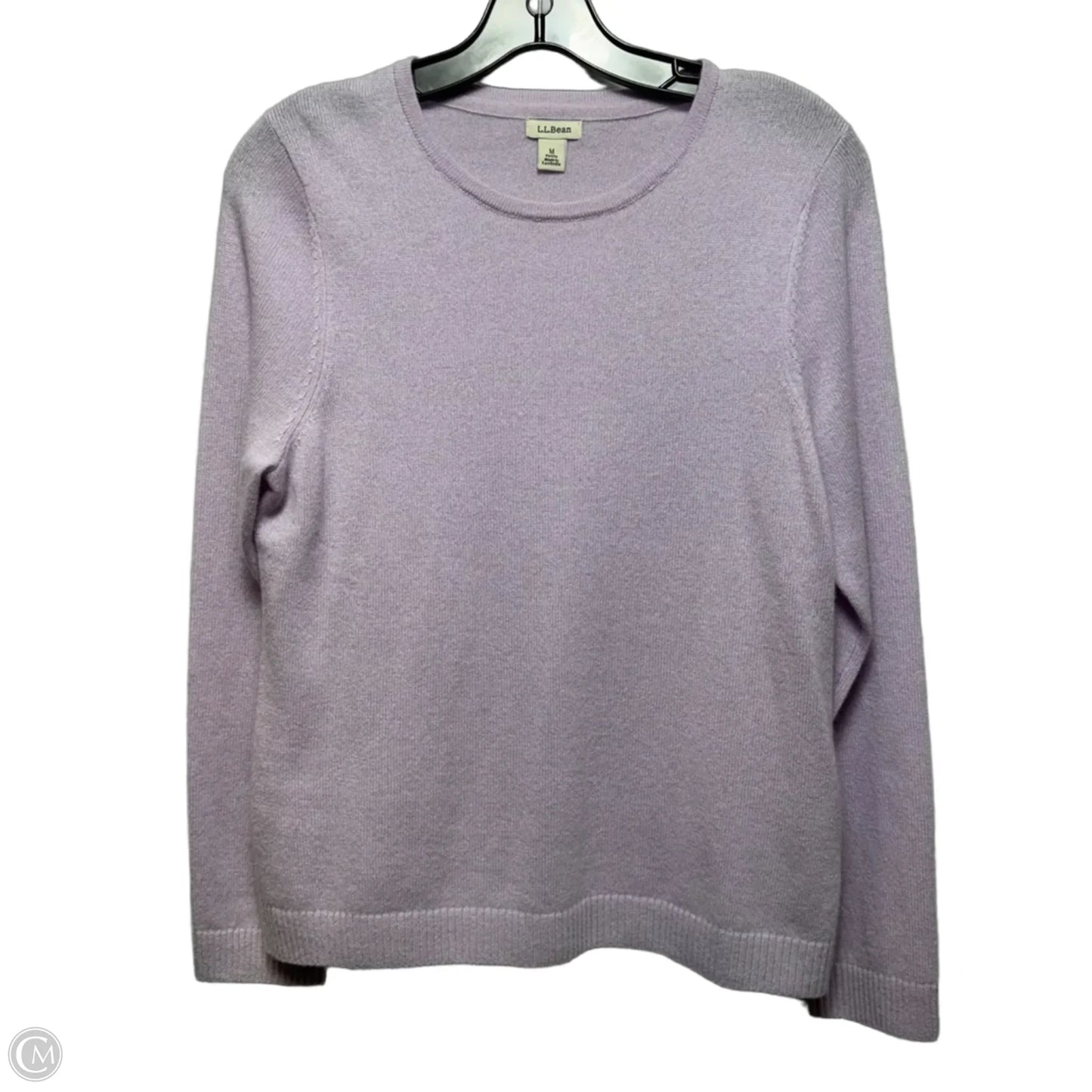 Sweater Cashmere By L.L. Bean In Purple, Size: Mp