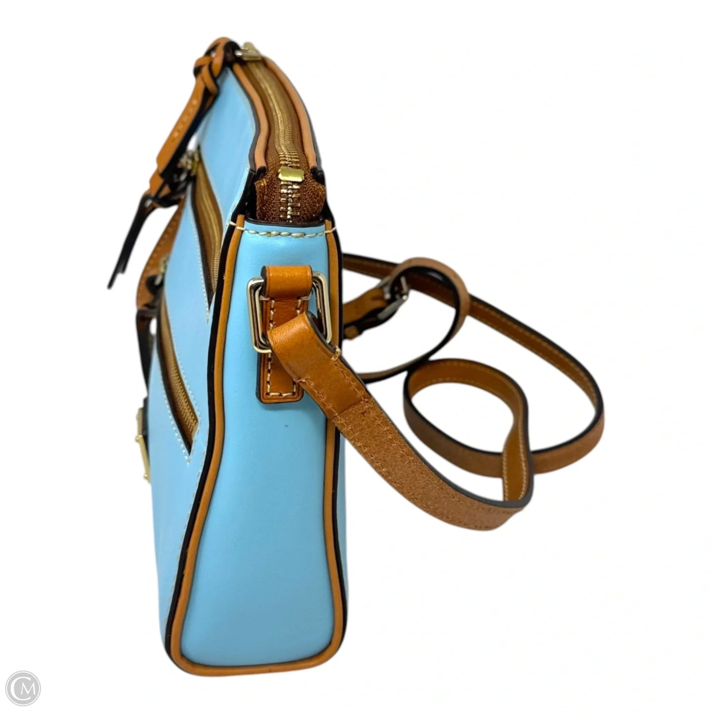 Peyton Triple Zip Crossbody Designer By Dooney And Bourke, Size: Medium