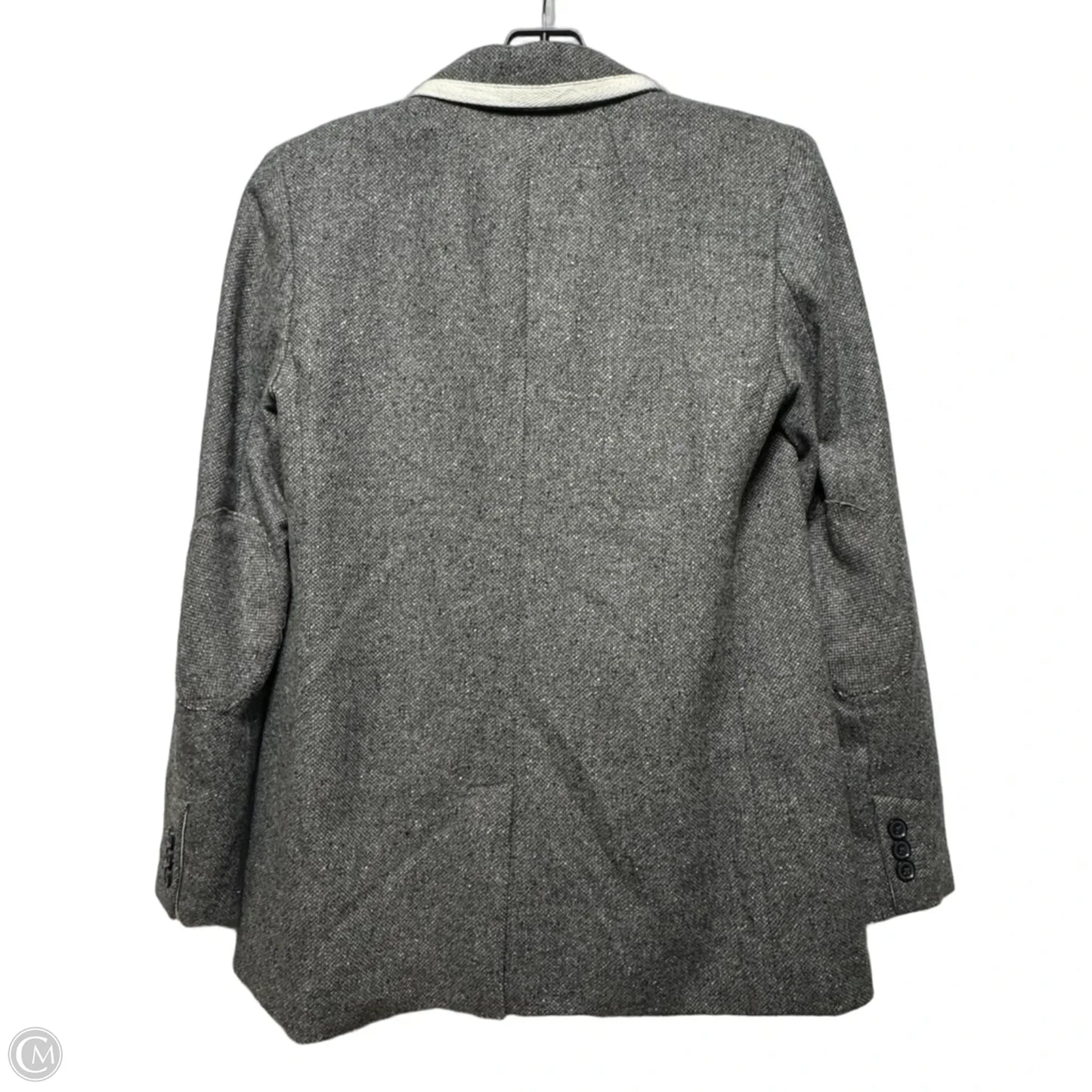 Blazer By Banana Republic In Grey, Size: 4p