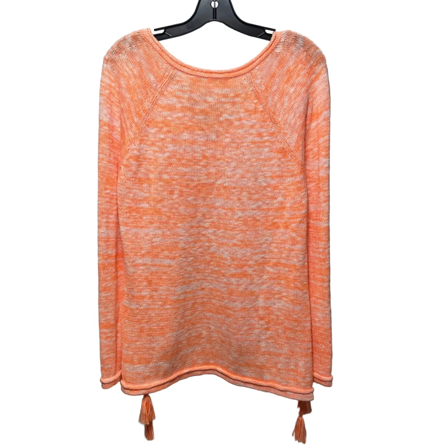 Tassel Sweater Designer By Lilly Pulitzer In Orange, Size: L