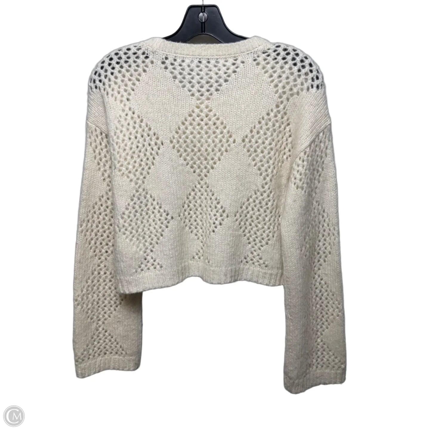 Sweater By Madewell In Cream, Size: Xs