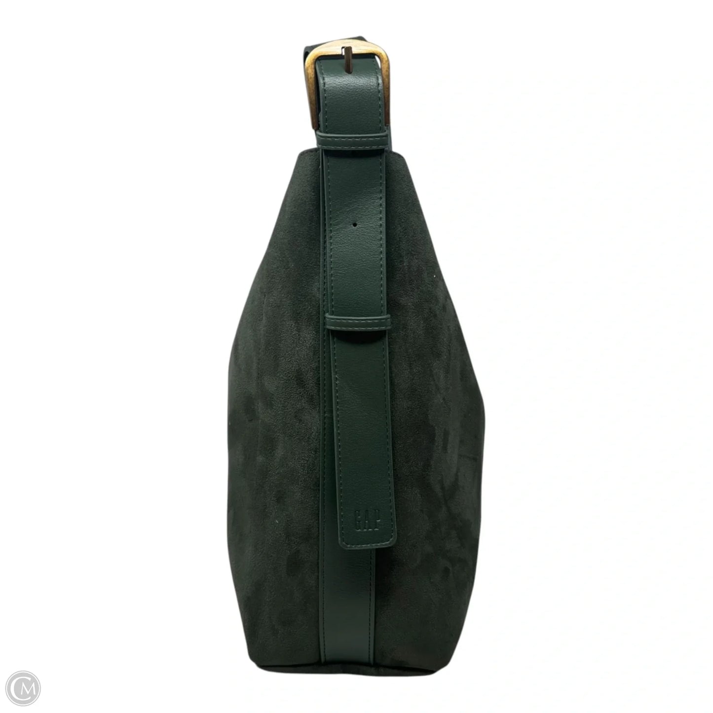 Vegan Suede Bucket Bag By Gap, Size: Medium