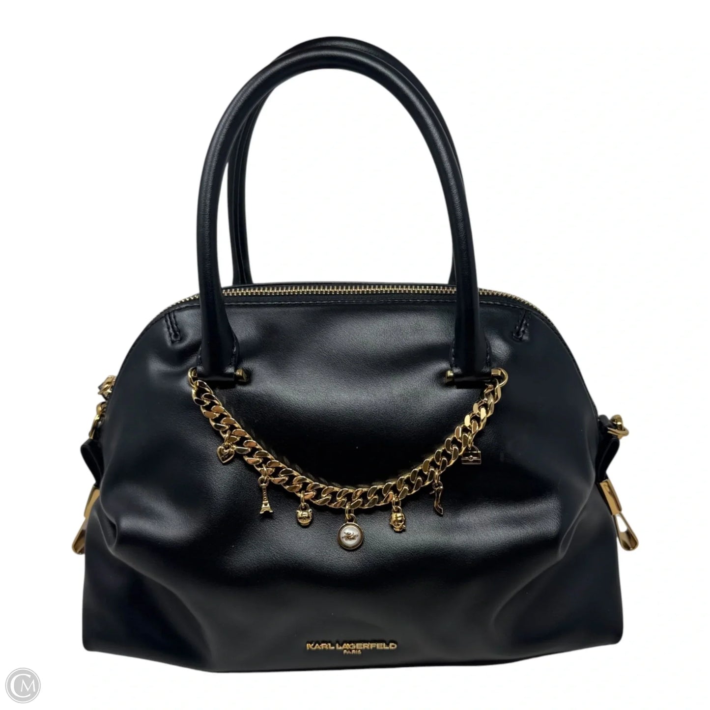 Charlaine Charm Crossbody Handbag Designer By Karl Lagerfeld, Size: Medium