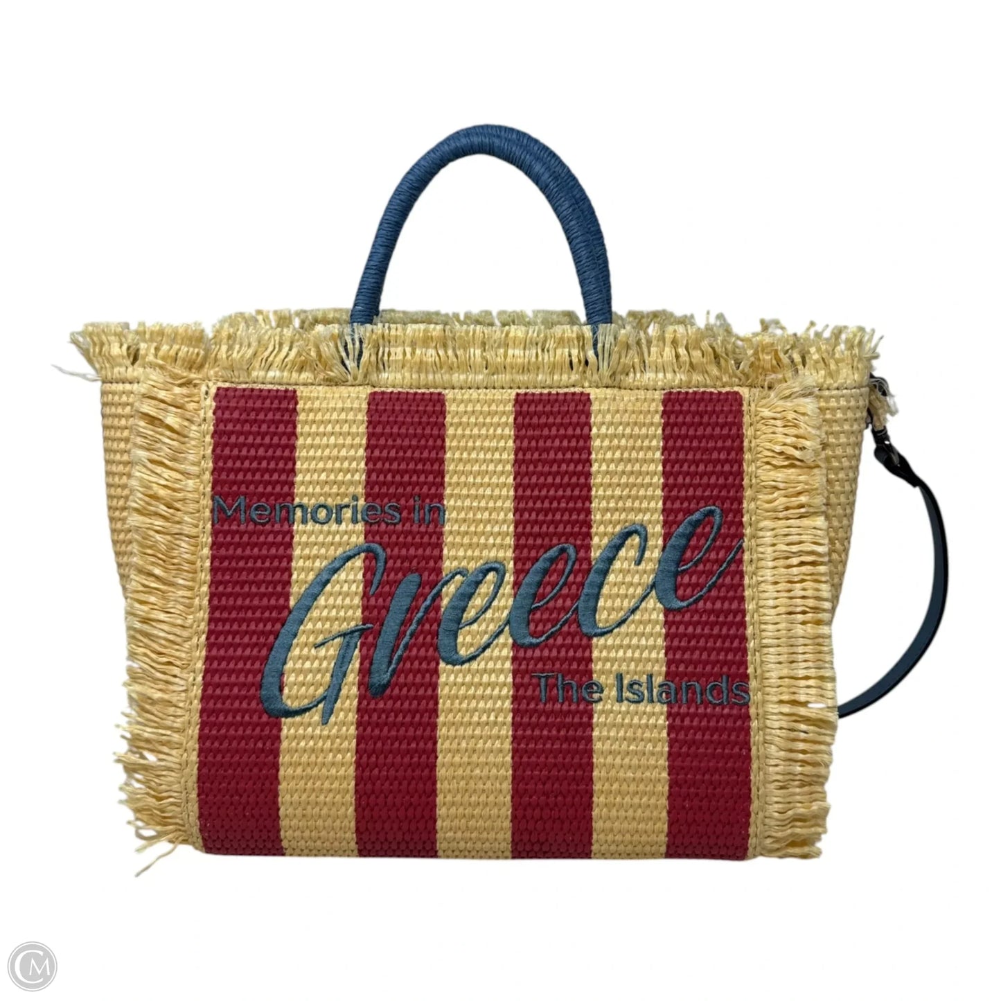 Greek Isles Tote Designer By Patricia Nash, Size: Medium