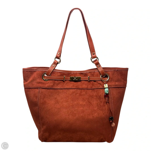 Faux Suede Tote By Steve Madden, Size: Large