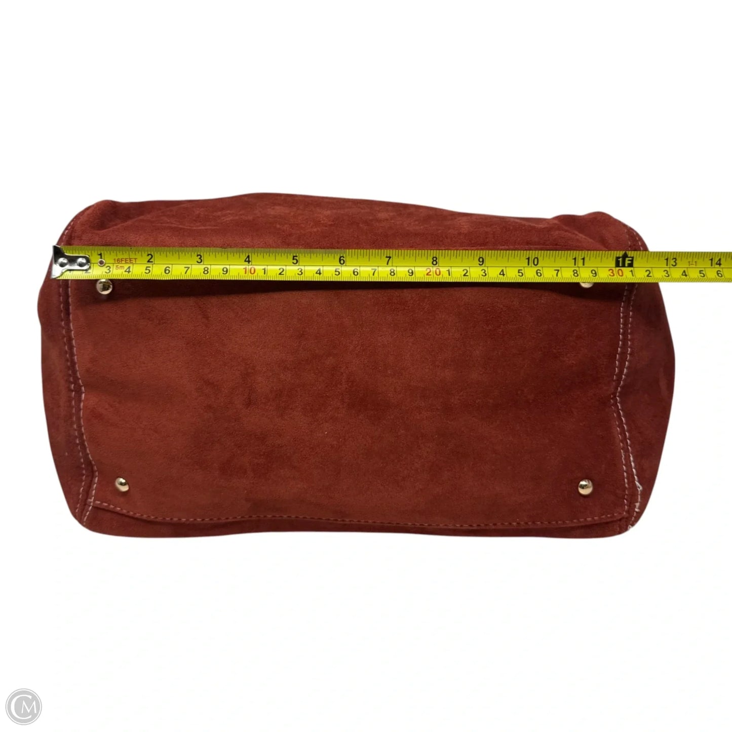Faux Suede Tote By Steve Madden, Size: Large