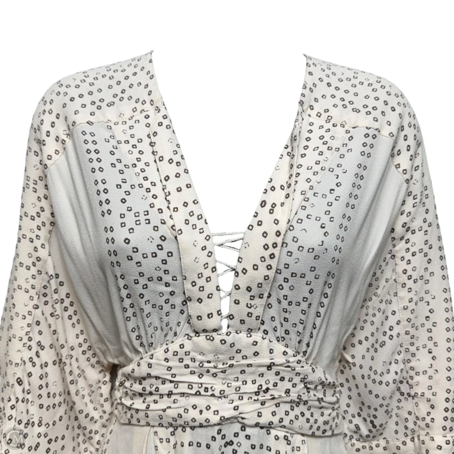 Dress Casual Maxi By Free People In Cream, Size: 0