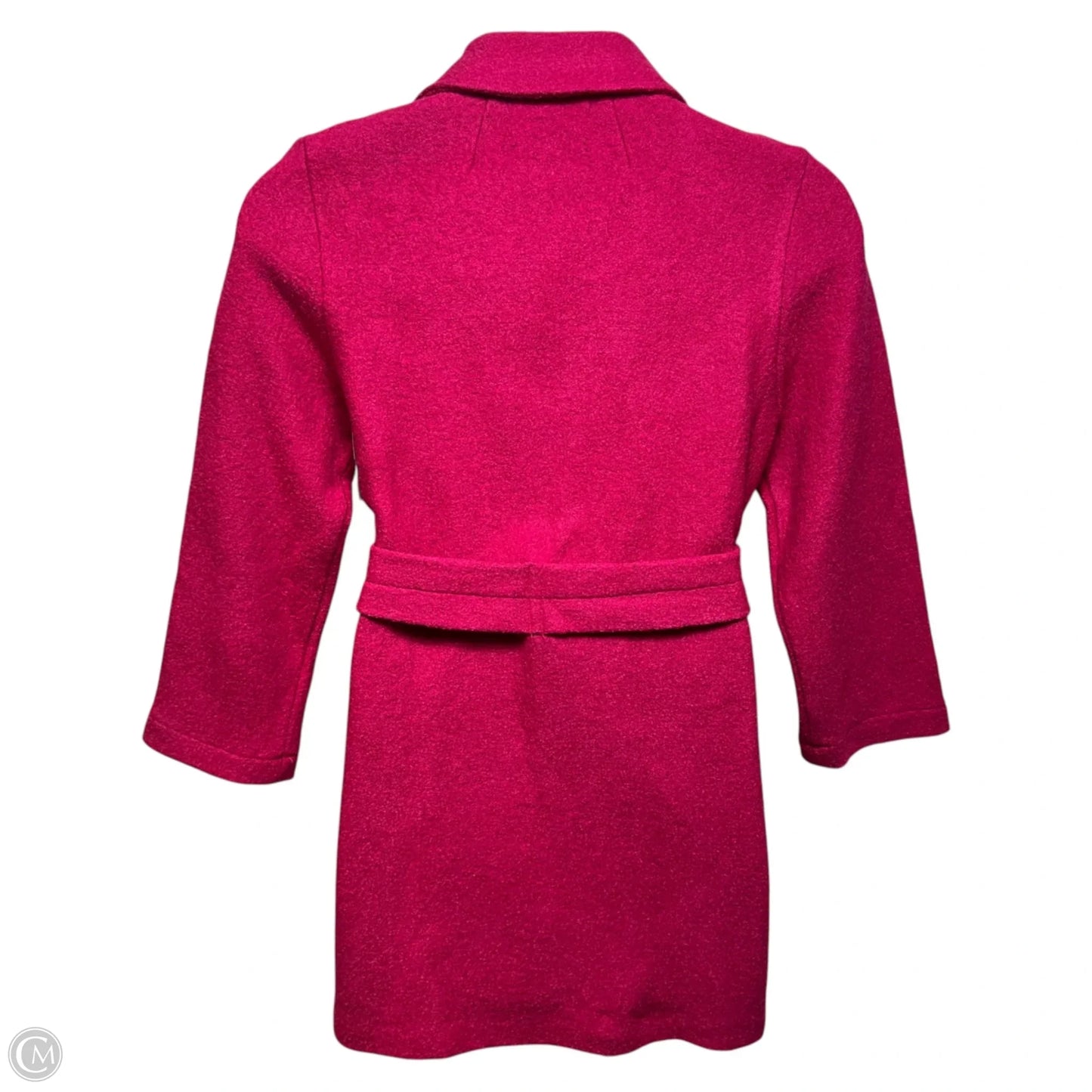 Wool Blend Coat By Rachel Zoe In Pink, Size: M