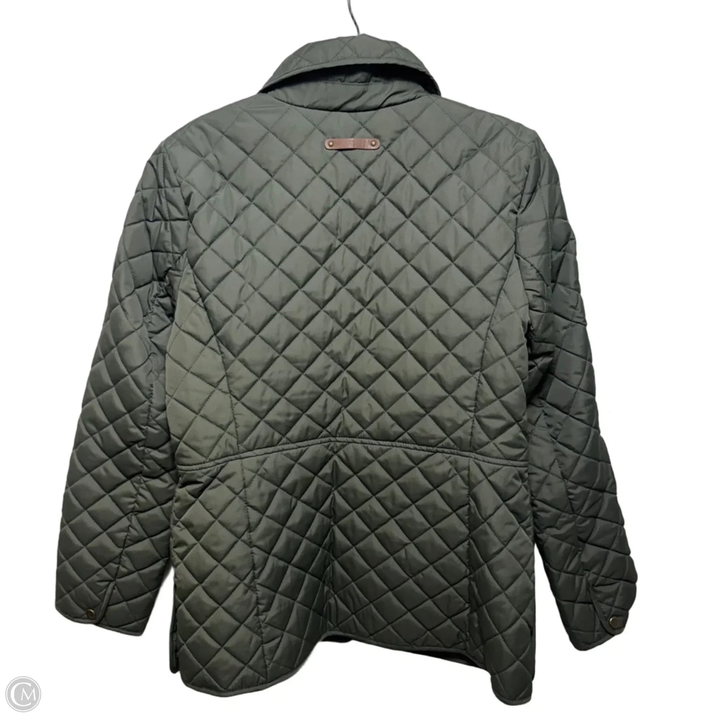 Jacket Puffer & Quilted By Lauren By Ralph Lauren In Green, Size: S