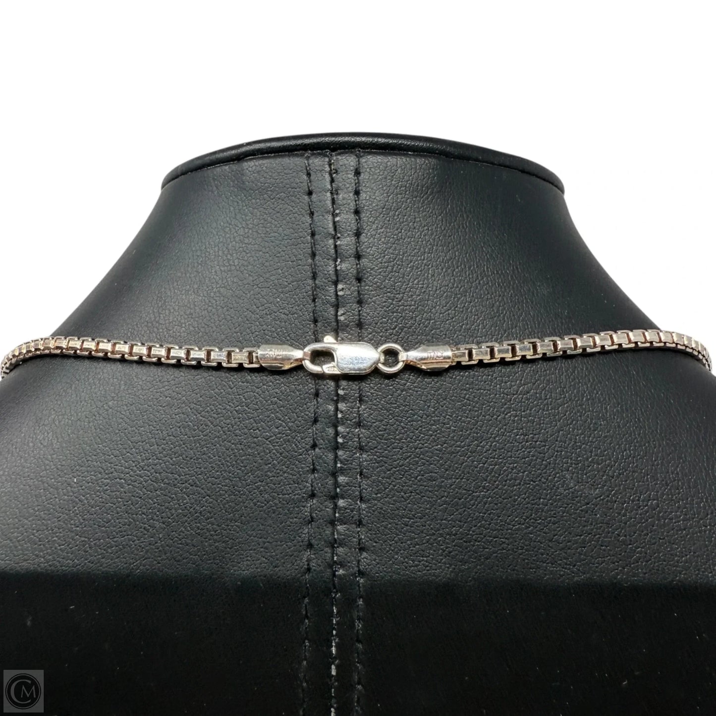 Italian Sterling Silver Box Chain Necklace