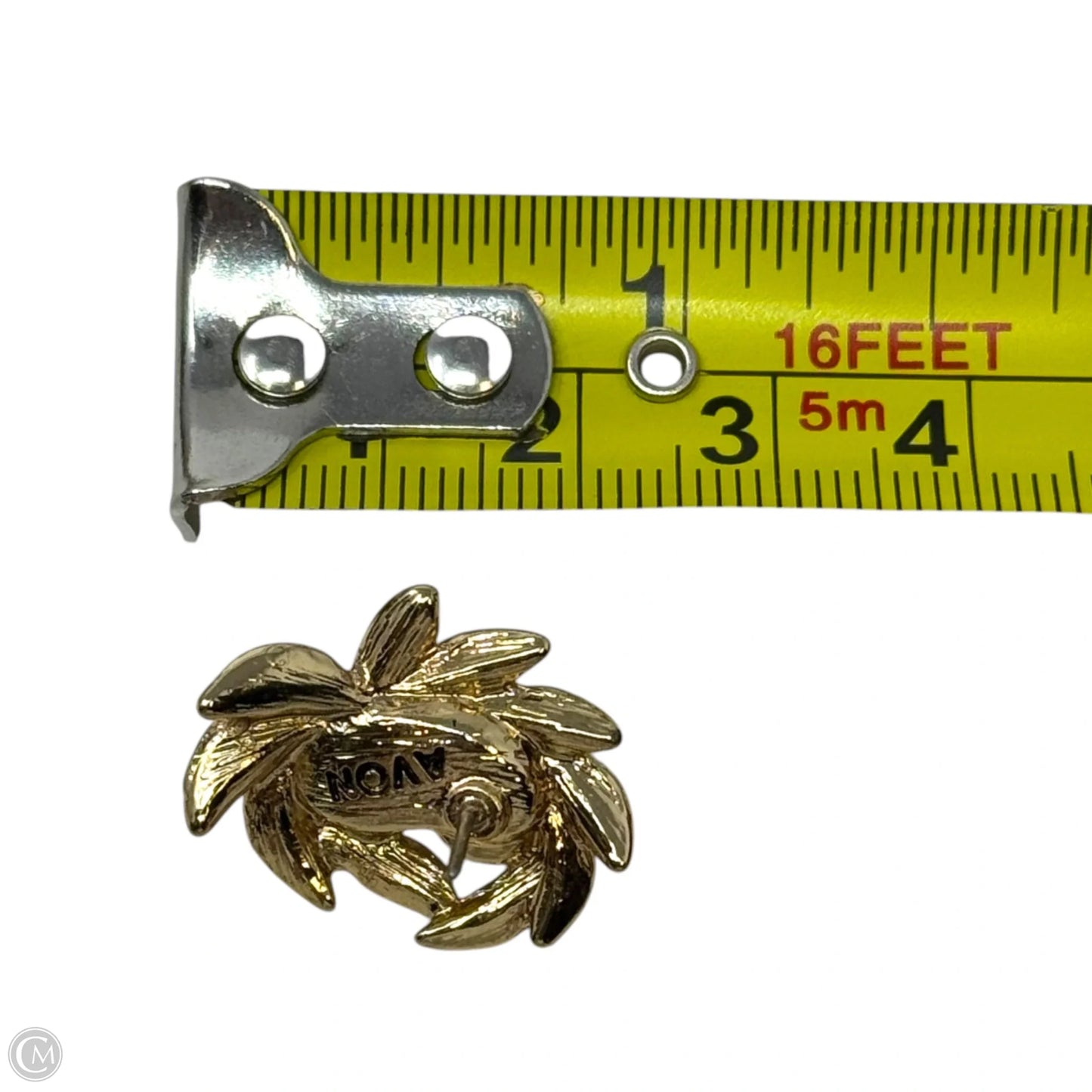 Faux Pearl Nest Stud Earrings By Avon