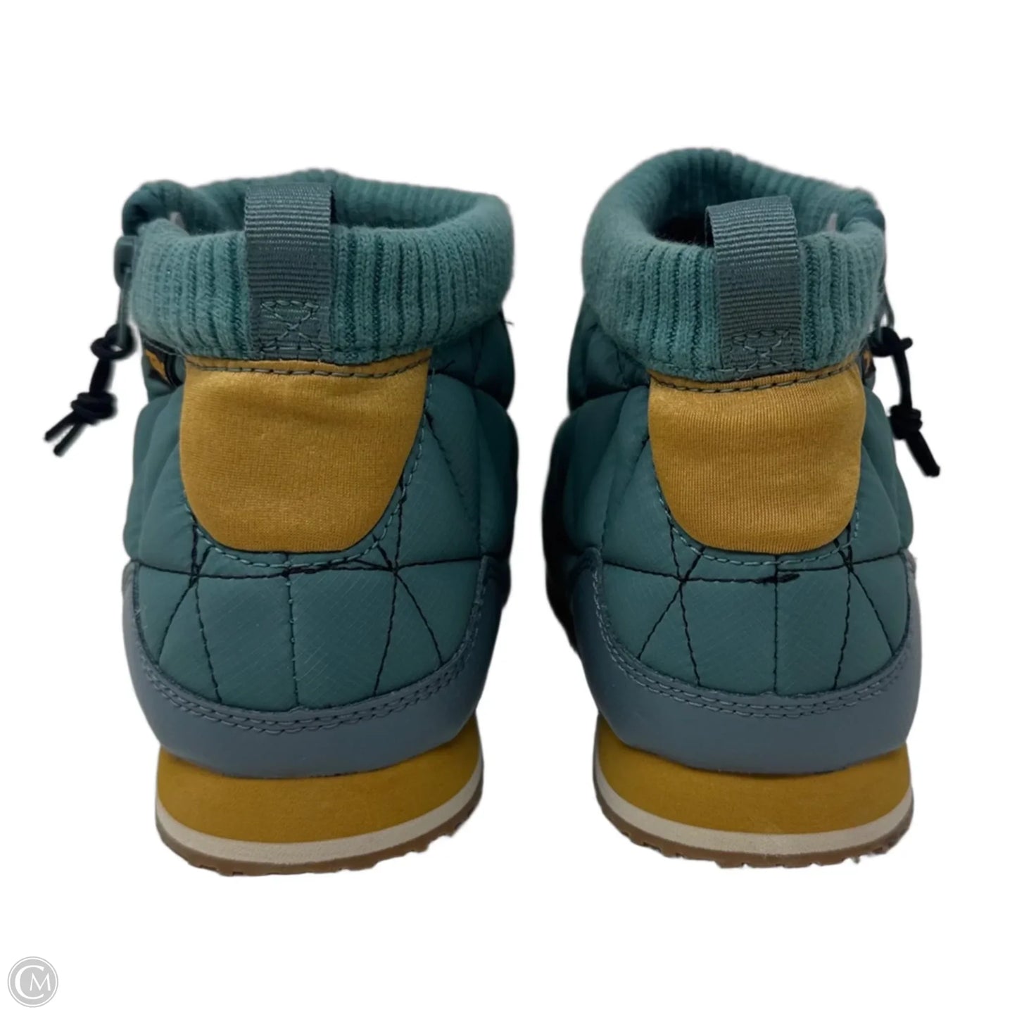 Ember Quilted Boots Shoes Flats By Teva In Teal, Size: 8