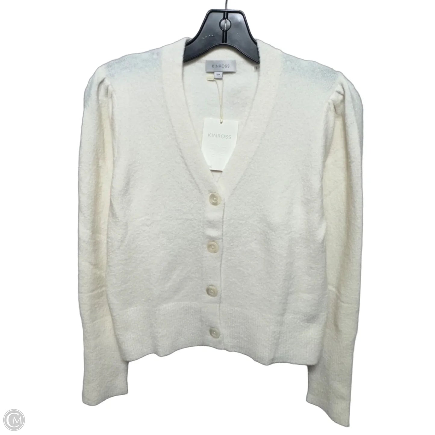 Sweater By Kinross In Ivory, Size: S