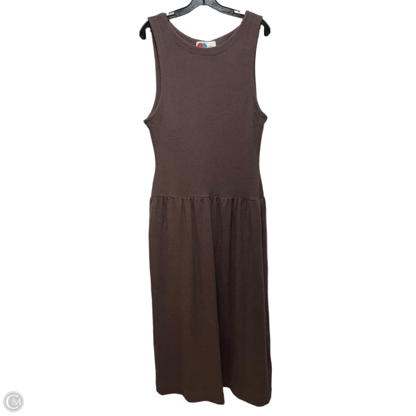 Knit Dress Casual Maxi By Free People In Brown, Size: Xl