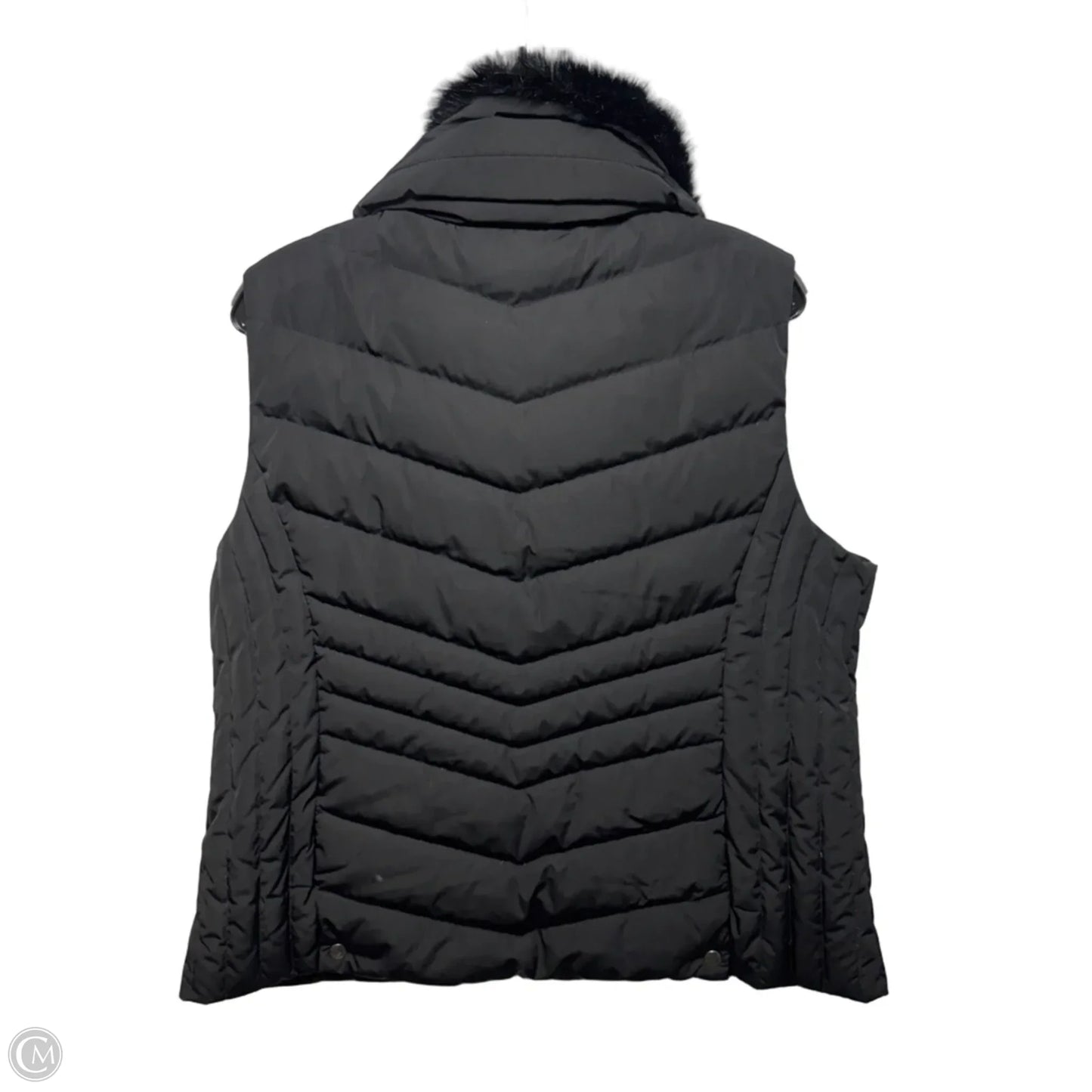 Vest Puffer & Quilted By Talbots In Black, Size: XL PETITE
